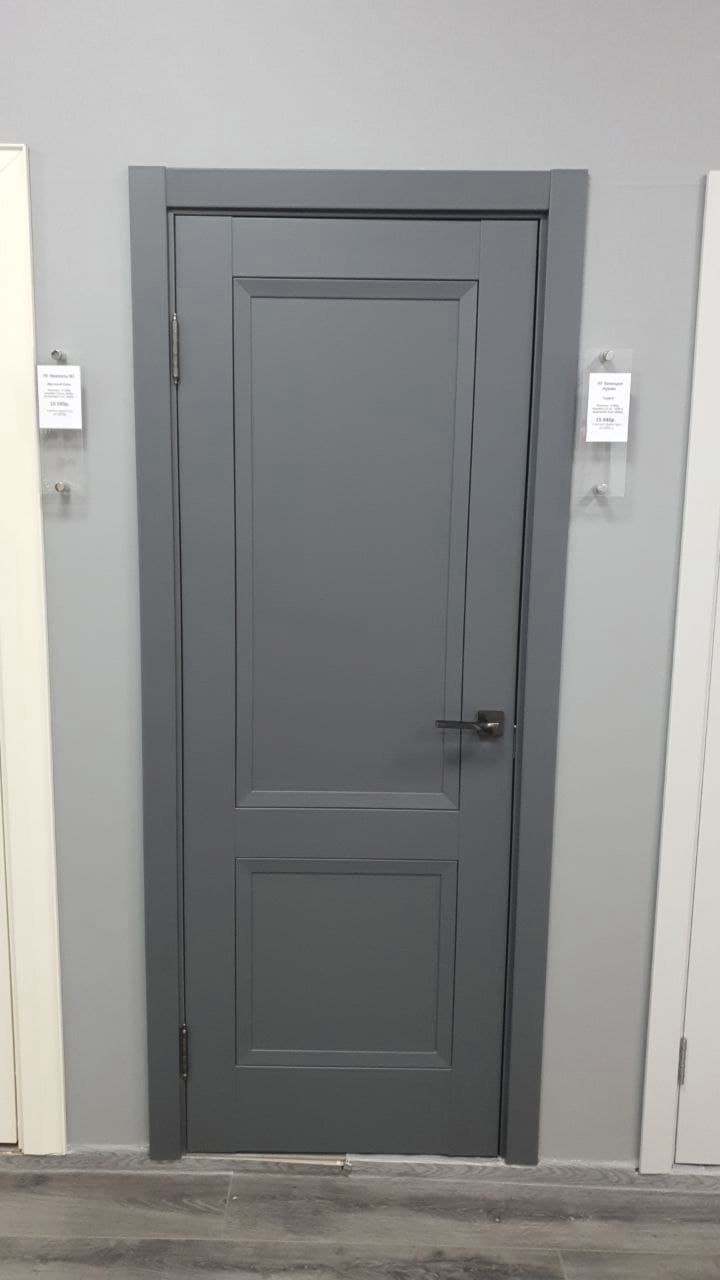 Филенчатая эмалированная дверь