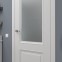 Межкомнатная дверь SK024 (эмаль белая, матовое стекло) 3