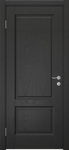 Межкомнатная дверь FK002 (шпон ясень черный)