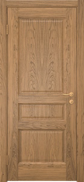 Межкомнатная дверь FK016 (шпон дуб античный с патиной)
