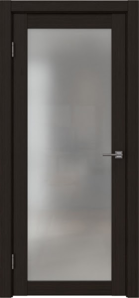 Межкомнатная дверь FK021 (экошпон «венге FL‎», матовое стекло)