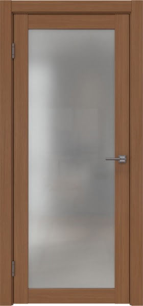 Межкомнатная дверь FK021 (экошпон «орех‎», матовое стекло)