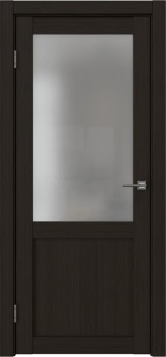Межкомнатная дверь FK022 (экошпон «венге FL‎», матовое стекло)