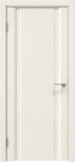 Межкомнатная дверь GM016 (шпон ясень слоновая кость)