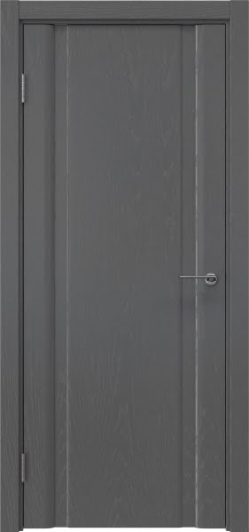 Межкомнатная дверь GM016 (шпон ясень серый)