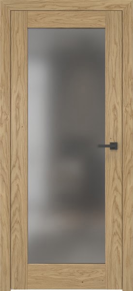 Межкомнатная дверь RL001 (шпон натурального дуба, сатинат)