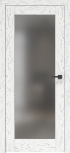 Межкомнатная дверь RL001 (шпон ясень белый с патиной, сатинат)