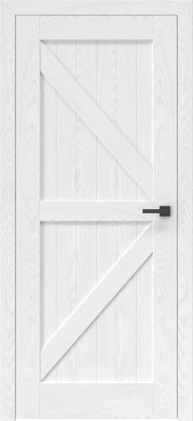 Межкомнатная дверь RL002 (шпон ясень белый)