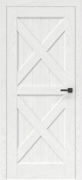 Межкомнатная дверь RL003 (шпон ясень белый)