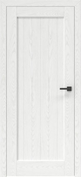 Межкомнатная дверь RL004 (шпон ясень белый, глухая)