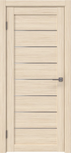 Межкомнатная дверь RM003 (экошпон «беленый дуб FL‎», матовое стекло)