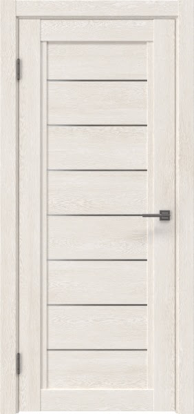 Межкомнатная дверь RM016 (экошпон «белый дуб» / матовое стекло)