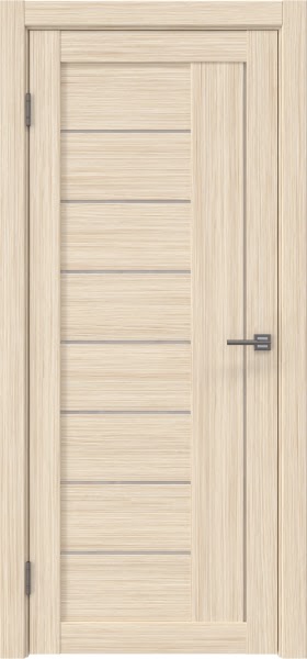 Межкомнатная дверь RM025 (экошпон «беленый дуб FL‎», лакобель белый)