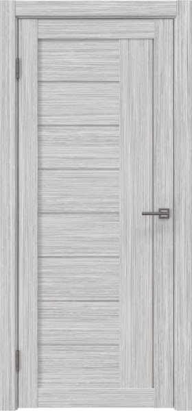 Межкомнатная дверь RM025 (экошпон «серый дуб FL‎», лакобель белый)