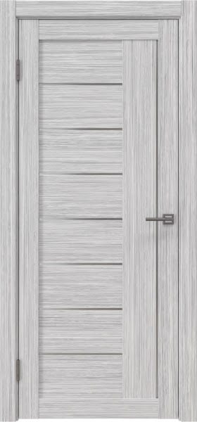Межкомнатная дверь RM025 (экошпон «серый дуб FL‎», матовое стекло)