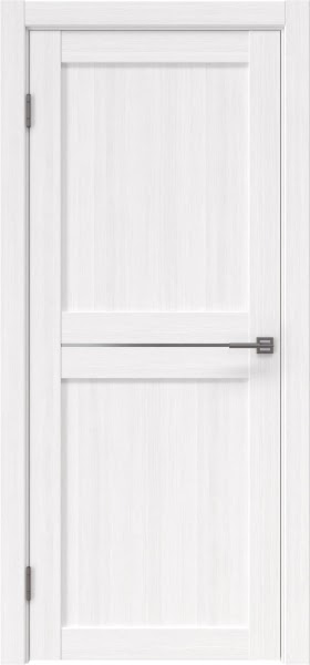 Межкомнатная дверь RM030 (экошпон «белый FL‎», матовое стекло)