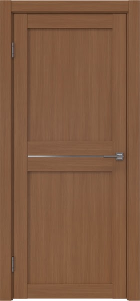 Межкомнатная дверь RM030 (экошпон «орех‎», матовое стекло)