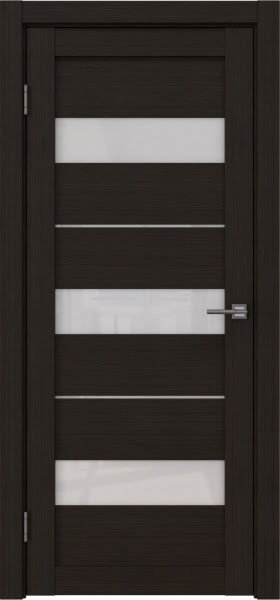 Межкомнатная дверь RM034 (экошпон «венге FL‎», лакобель белый)