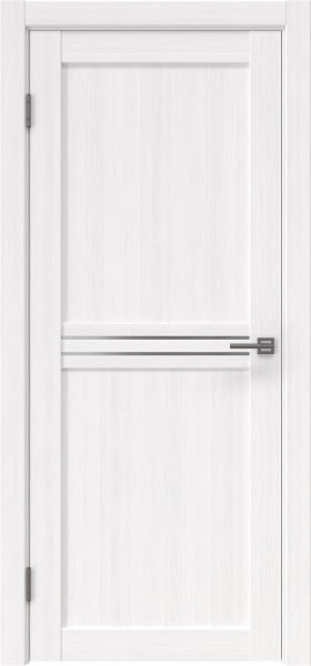 Межкомнатная дверь RM035 (экошпон белый, матовое стекло)