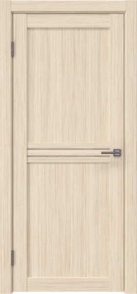 Межкомнатная дверь RM035 (экошпон «беленый дуб FL‎», лакобель белый)