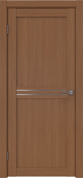 Межкомнатная дверь RM035 (экошпон «орех‎», матовое стекло)