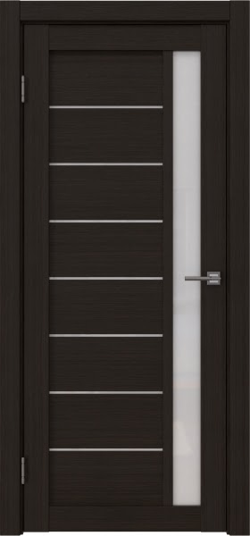 Межкомнатная дверь RM037 (экошпон «венге FL‎», лакобель белый)
