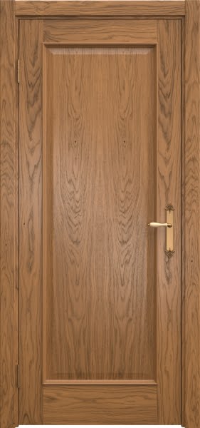 Межкомнатная дверь SK005 (шпон дуб античный с патиной)