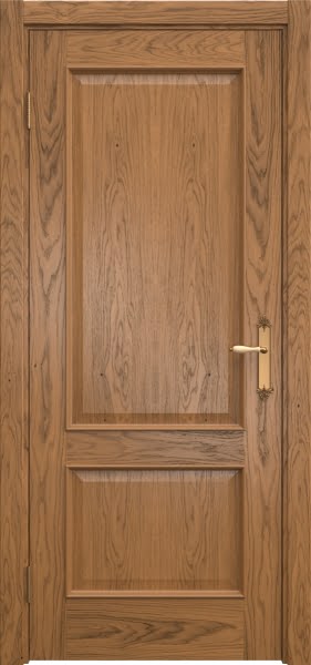 Межкомнатная дверь SK011 (шпон дуб античный с патиной)