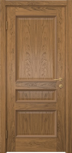 Межкомнатная дверь SK015 (шпон дуб античный с патиной)