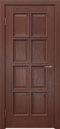 Межкомнатная дверь SK016 (шпон красное дерево)