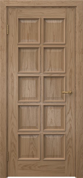 Межкомнатная дверь SK017 (шпон дуб светлый)
