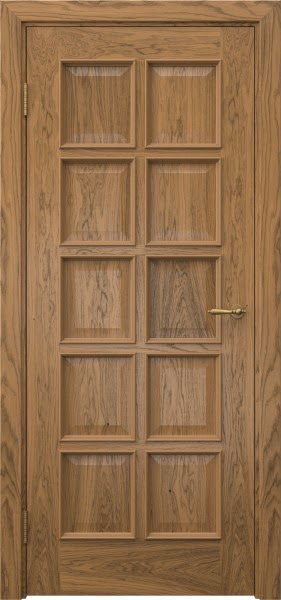 Межкомнатная дверь SK017 (шпон дуб античный с патиной)