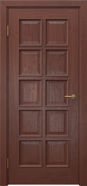 Межкомнатная дверь SK017 (шпон красное дерево)