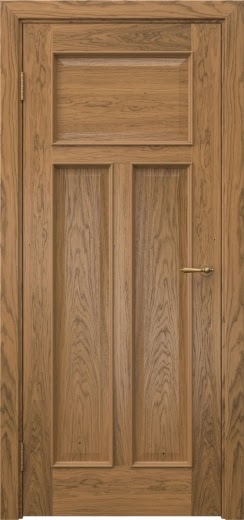 Межкомнатная дверь SL001 (шпон дуб античный с патиной)