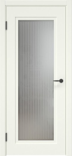 Межкомнатная дверь ZK030 (эмаль RAL 9010, матовое стекло)