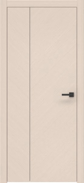 Складная дверь ZM048 (шпон беленый дуб, глухая)