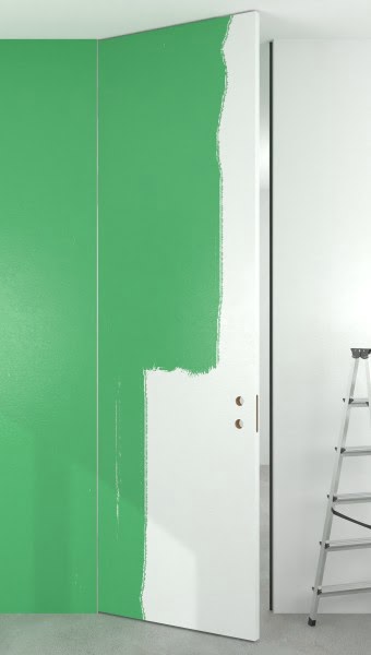 Скрытая дверь ZM077 (под покраску)