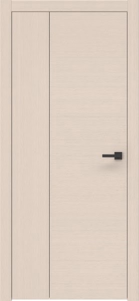 Складная дверь ZM081 (шпон беленый дуб, глухая)