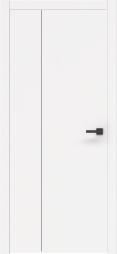 Складная дверь ZM081 (эмаль белая, глухая)