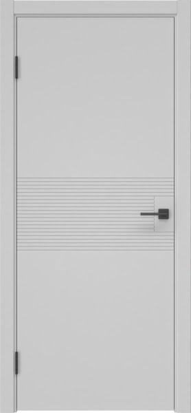 Межкомнатная дверь ZM083 (эмаль серая)