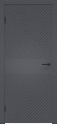 Межкомнатная дверь ZM085 (эмаль графит)