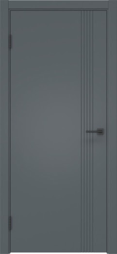 Межкомнатная дверь ZM087 (эмаль графит)