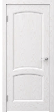 Межкомнатная дверь FK031 (шпон ясень белый / глухая)