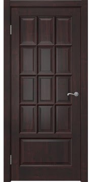 Межкомнатная дверь, FM002 (массив сосны «венге», глухая)