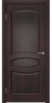 Филенчатая дверь, FM004 (массив сосны «венге», глухая)