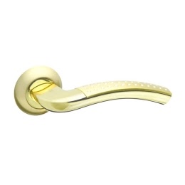 Дверная ручка INTRO-RM-SGGP-4 (ЦАМ, матовое золото – золото)