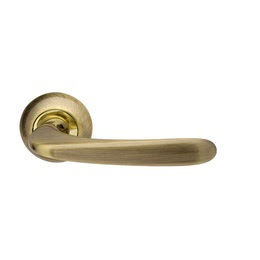 Дверная ручка PAVA-LD42-1ABGP-7 (ЦАМ, бронза – золото)