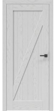 Дверь RL001 (шпон ясень серый, глухая)