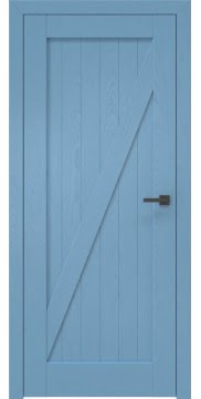 Межкомнатная дверь RL001 (шпон ясень RAL 5024) — 2512