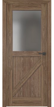 Межкомнатная дверь RL002 (шпон американский орех, сатинат) — 2529